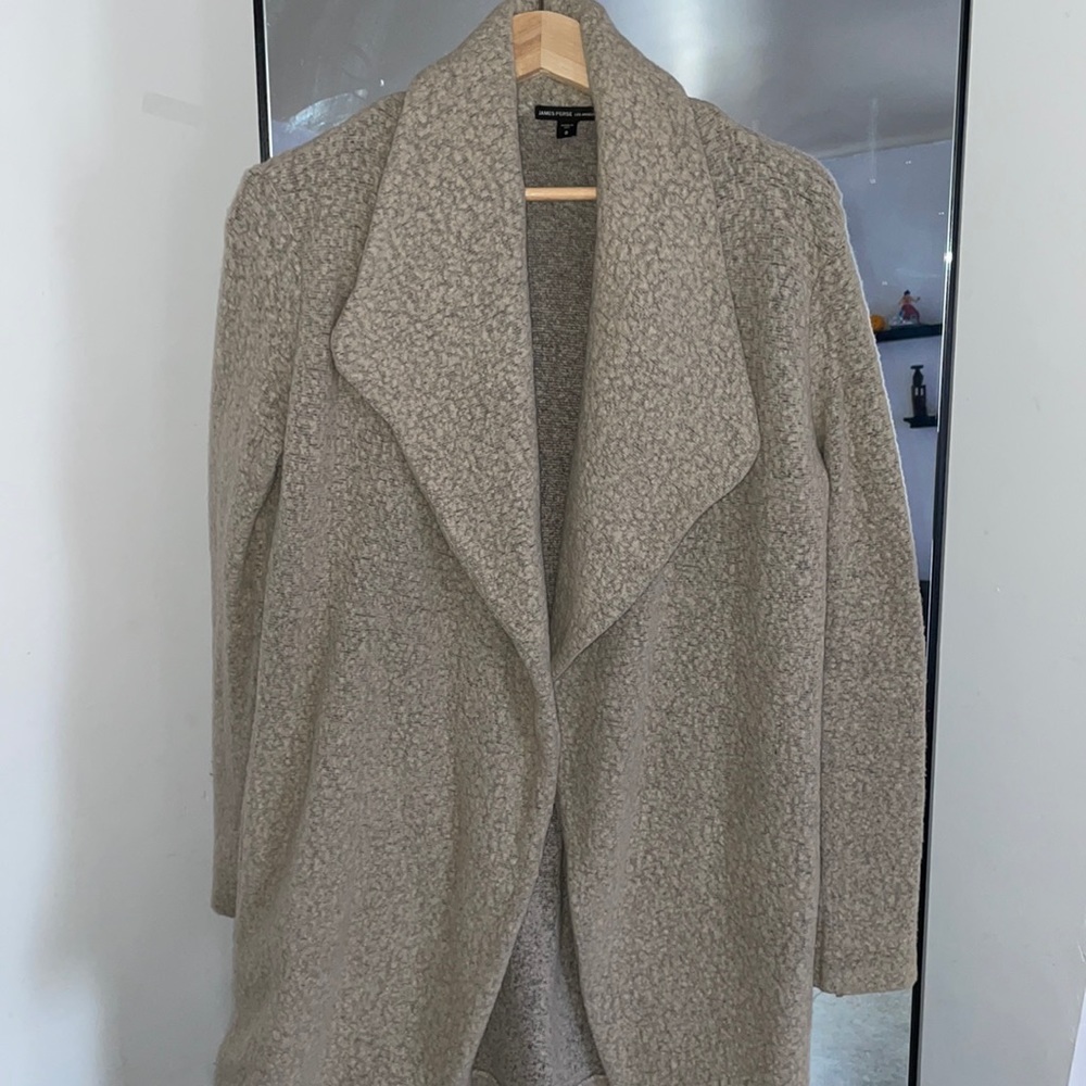 James Perse teddy cardigan